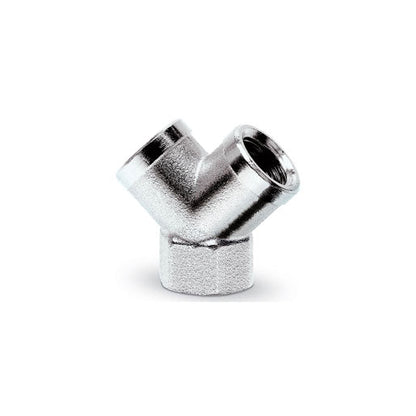 Racor Y hembra 1/4 2043 1/4