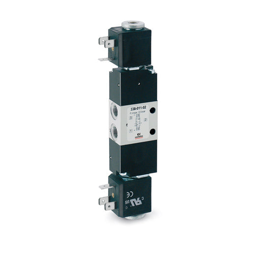 Electroválvula 3/2 vías de G1/8 biestable 338-011-02