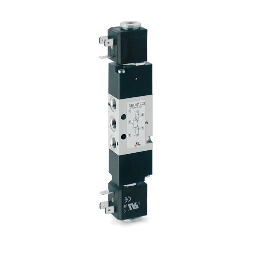 Electroválvula 2x3/2 vías de G1/8 338D-015-02