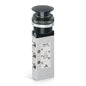 Válvula con interruptor de palma o pulsador 5/2 vías 358-976