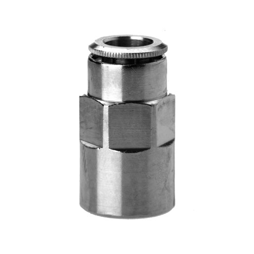 Racor conector hembra métrico - BSPP 6463 8-1/8