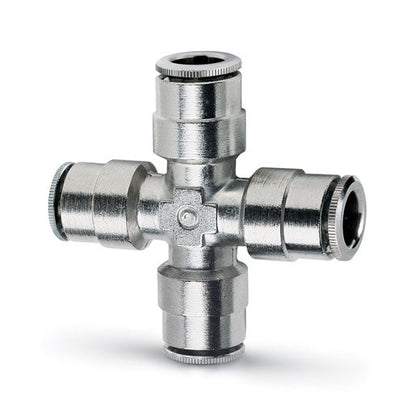 Racor conector unión en cruz 6600 4