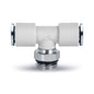 Racor T giratorio macho 7432 6-1/8