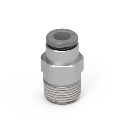 Conector recto macho 1/8 G6510 4-1/8
