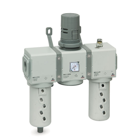 Unidad FRL Camozzi de Rosca G3/8 Serie MX2
