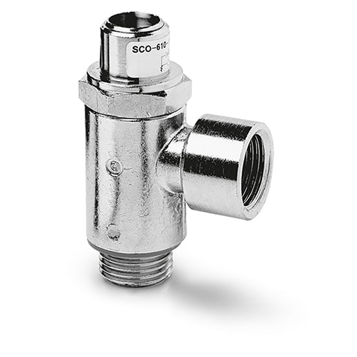 Regulador de flujo (caudal) bidireccional 1/2 SCO 610-1/2